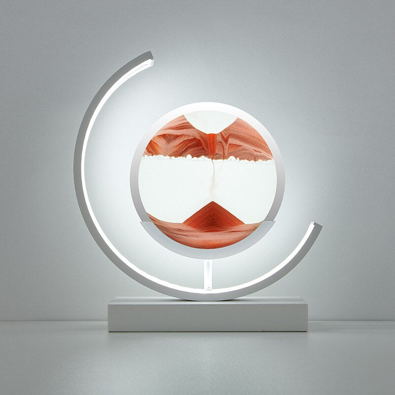 Sand Table Lamp | Calming Sandscape Design | Perfect for Home Decor & Relaxation Spaces