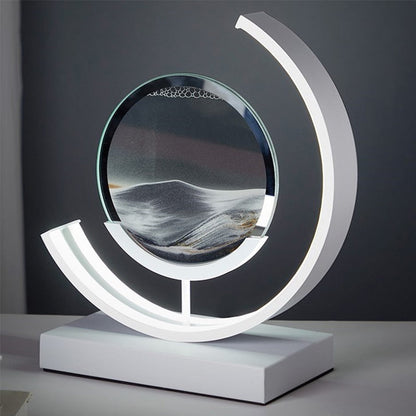 Sand Table Lamp | Calming Sandscape Design | Perfect for Home Decor & Relaxation Spaces