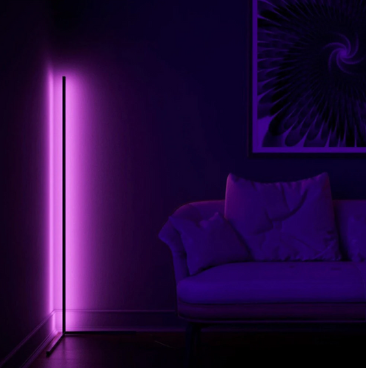 Tripod Floor Lamp Living Room Indoor RGB Atmosphere LED Standing Light For Bedroom Decoration