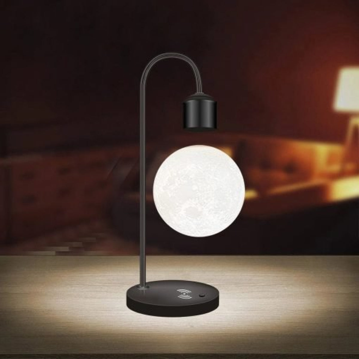 Levitating Moon Lamp – Magnetic Floating Moon Light | Wireless phone charger – Unique Home Decor Gift