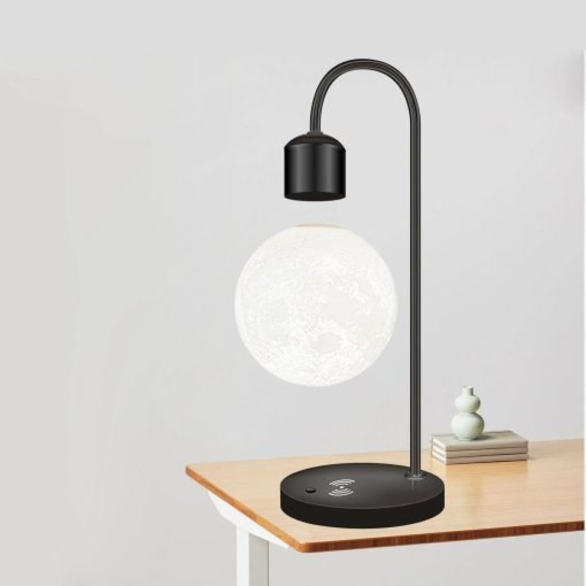 Levitating Moon Lamp – Magnetic Floating Moon Light | Wireless phone charger – Unique Home Decor Gift