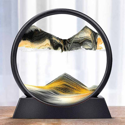 3D Hourglass Sand Timer - Decorative Hourglass for Home Decor, Office Desk, and Gift Ideas